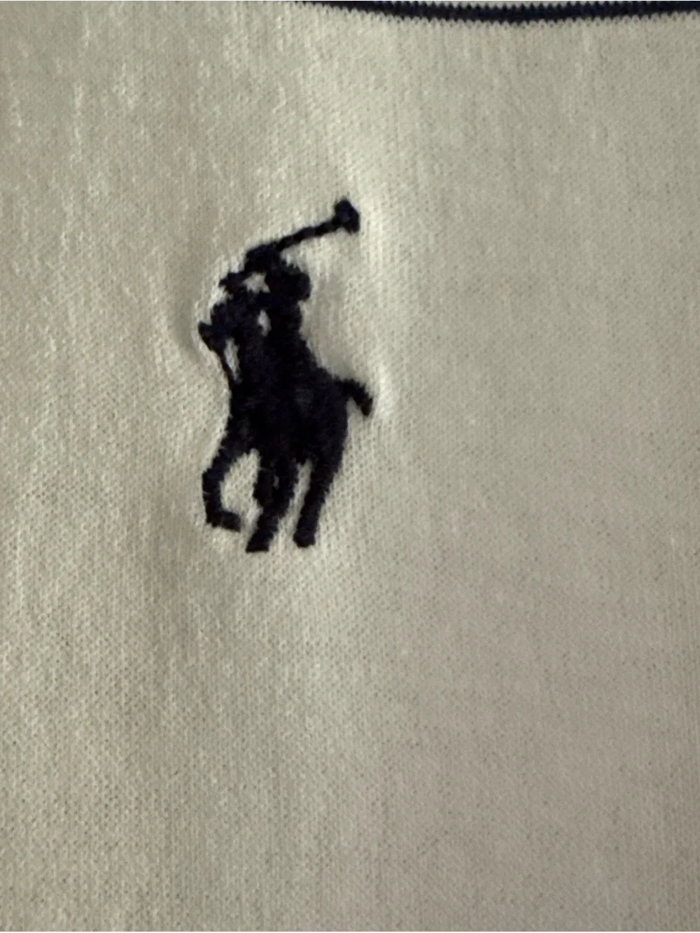 Polo Golf Ralph Lauren 100% PIMA Cotton Striped Polo Shirt  Logo Large